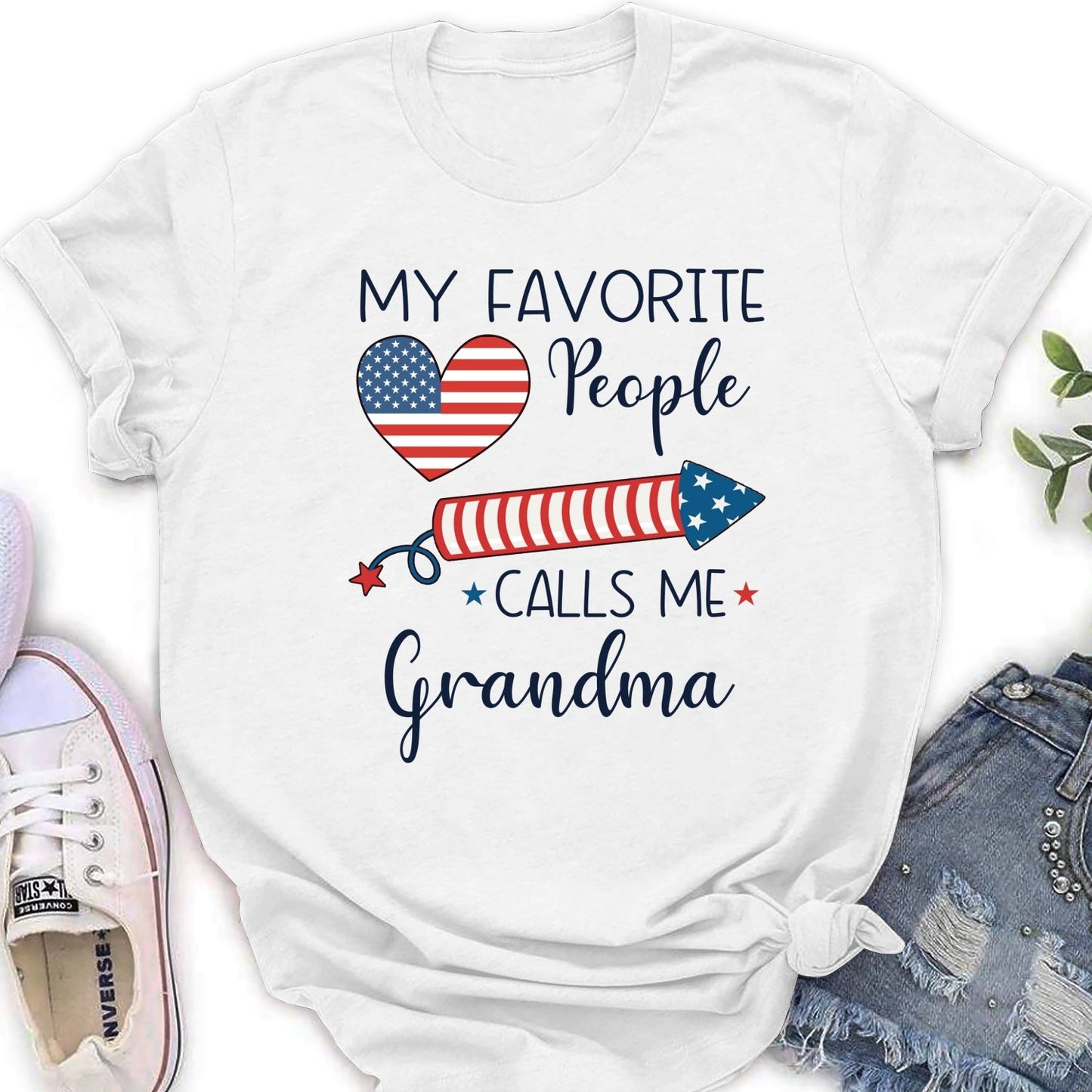 My Favorite People Calls Me Love - Personalized Custom Shirt