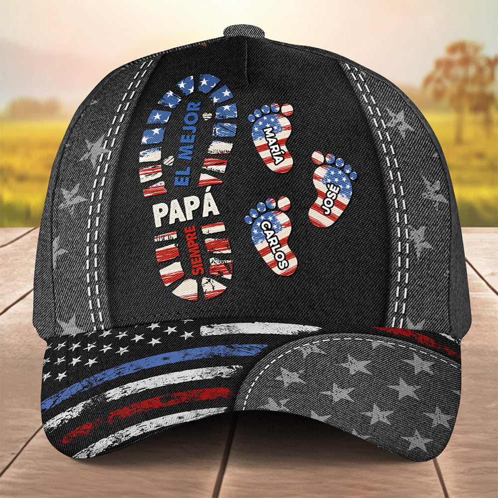 El Poder Del Papá Viene Del Amor 2 - Gorra Clásica Personalizada