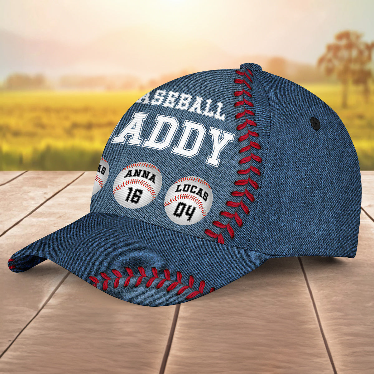 Baseball Dad - Personalized Custom Classic Cap