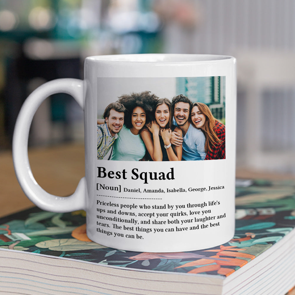 Best Squad - Personalized Custom Coffee Mug