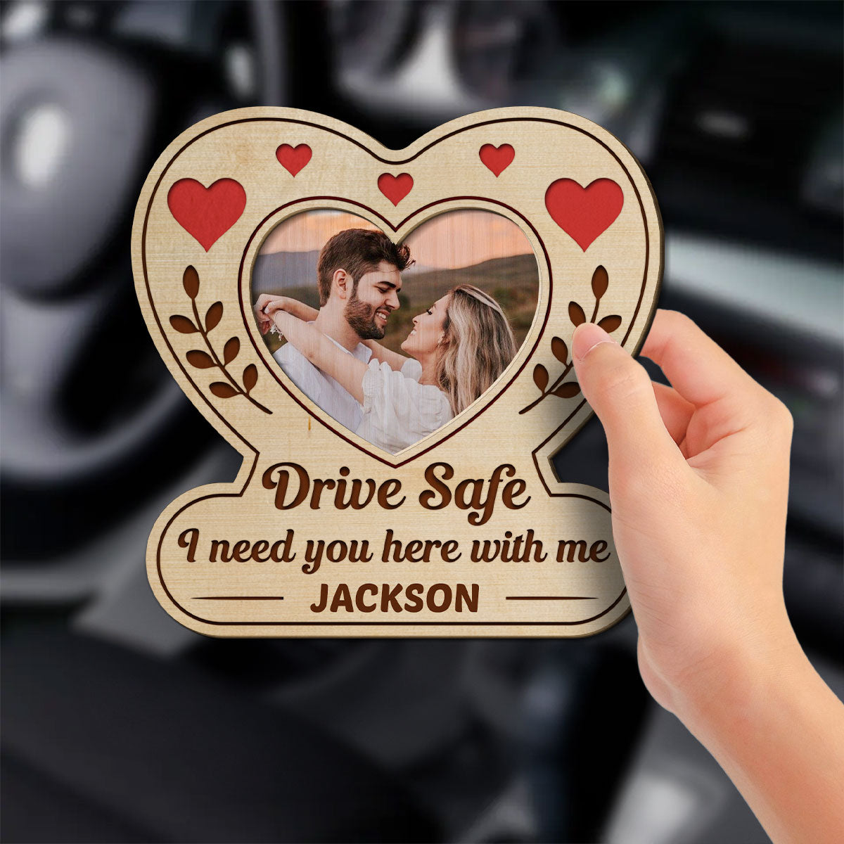 Drive Safe Reminder - Personalized Custom Car Visor Clip