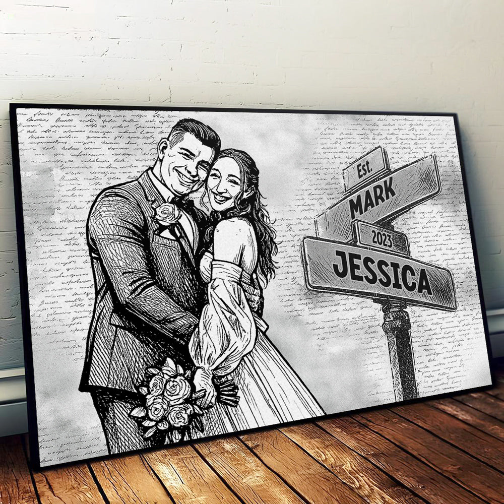 I Need You Because I Love You Version 2 - Personalized Custom Poster