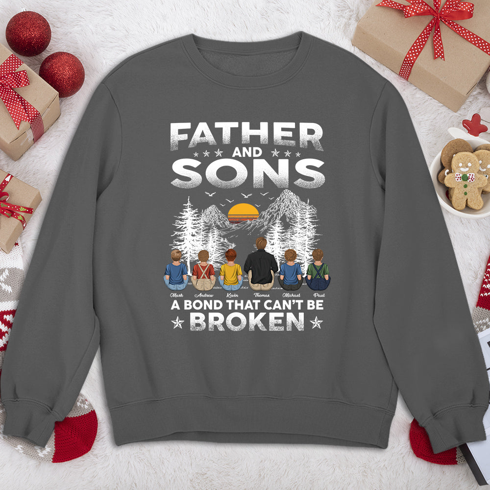 Father And Daughters A Bond That Can Not Be Broken - Personalized Custom Shirt
