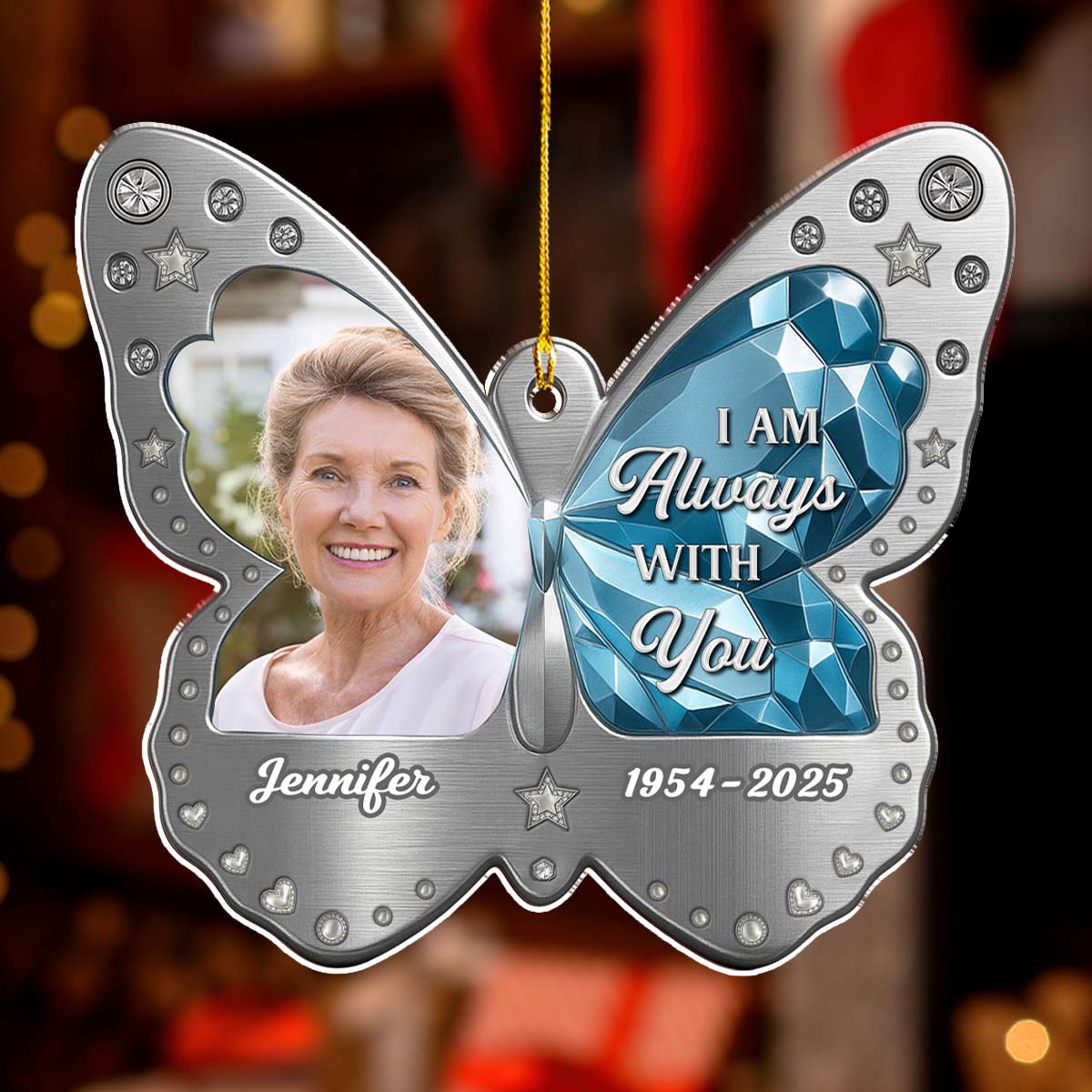Beautifully Lived - Personalized Custom Acrylic Ornament
