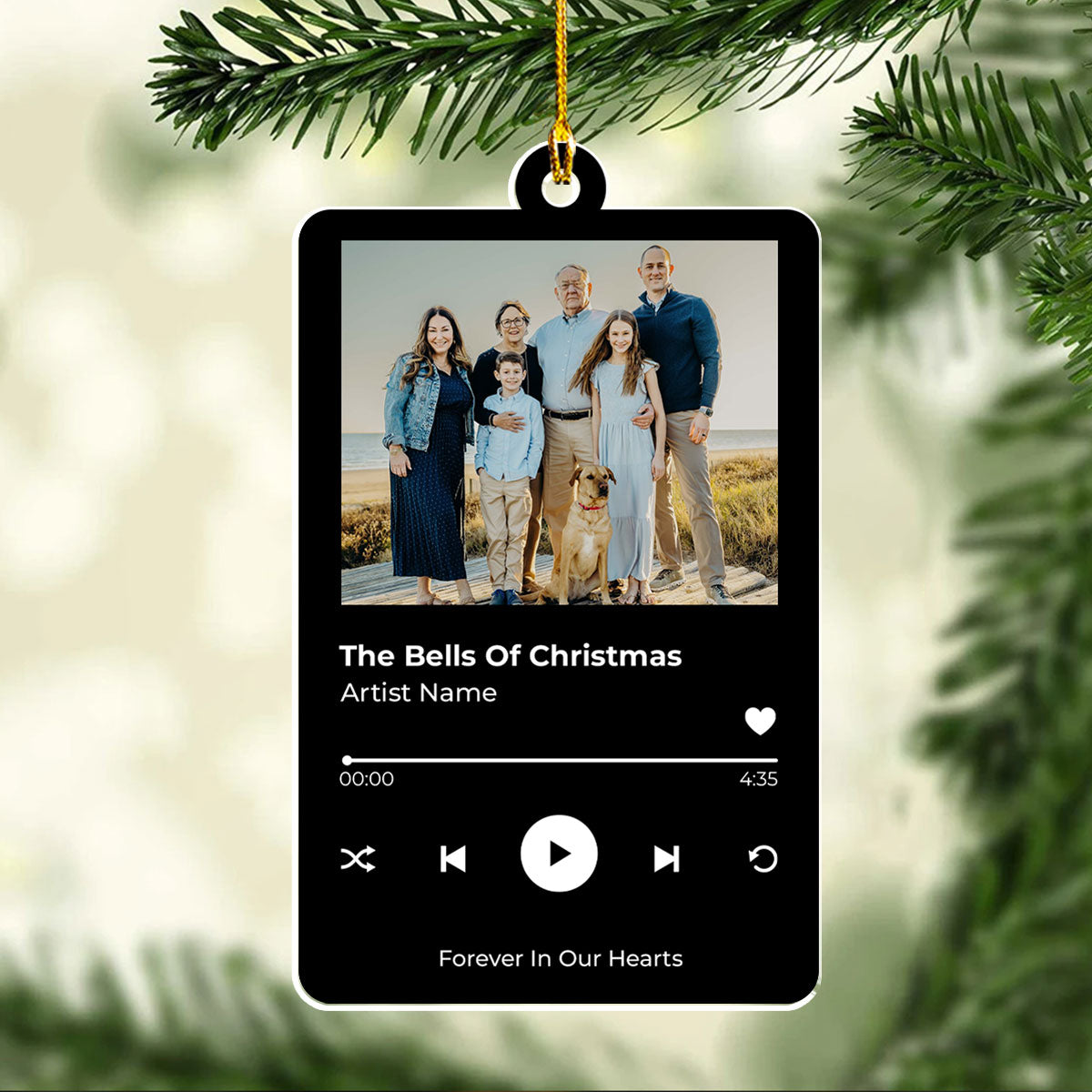 Always Miss You - Personalized Custom Acrylic Ornament