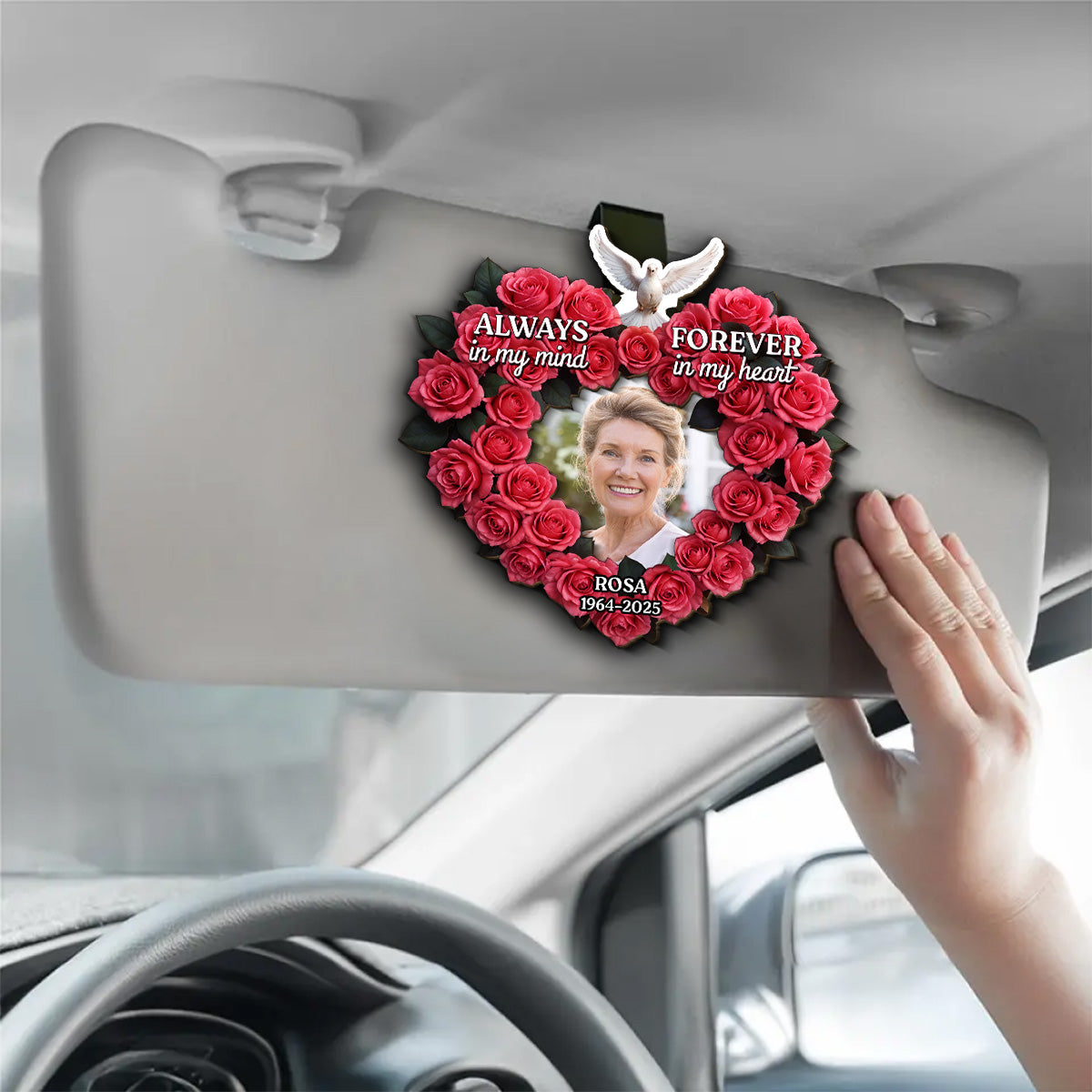 You Are My Soul - Personalized Custom Car Visor Clip