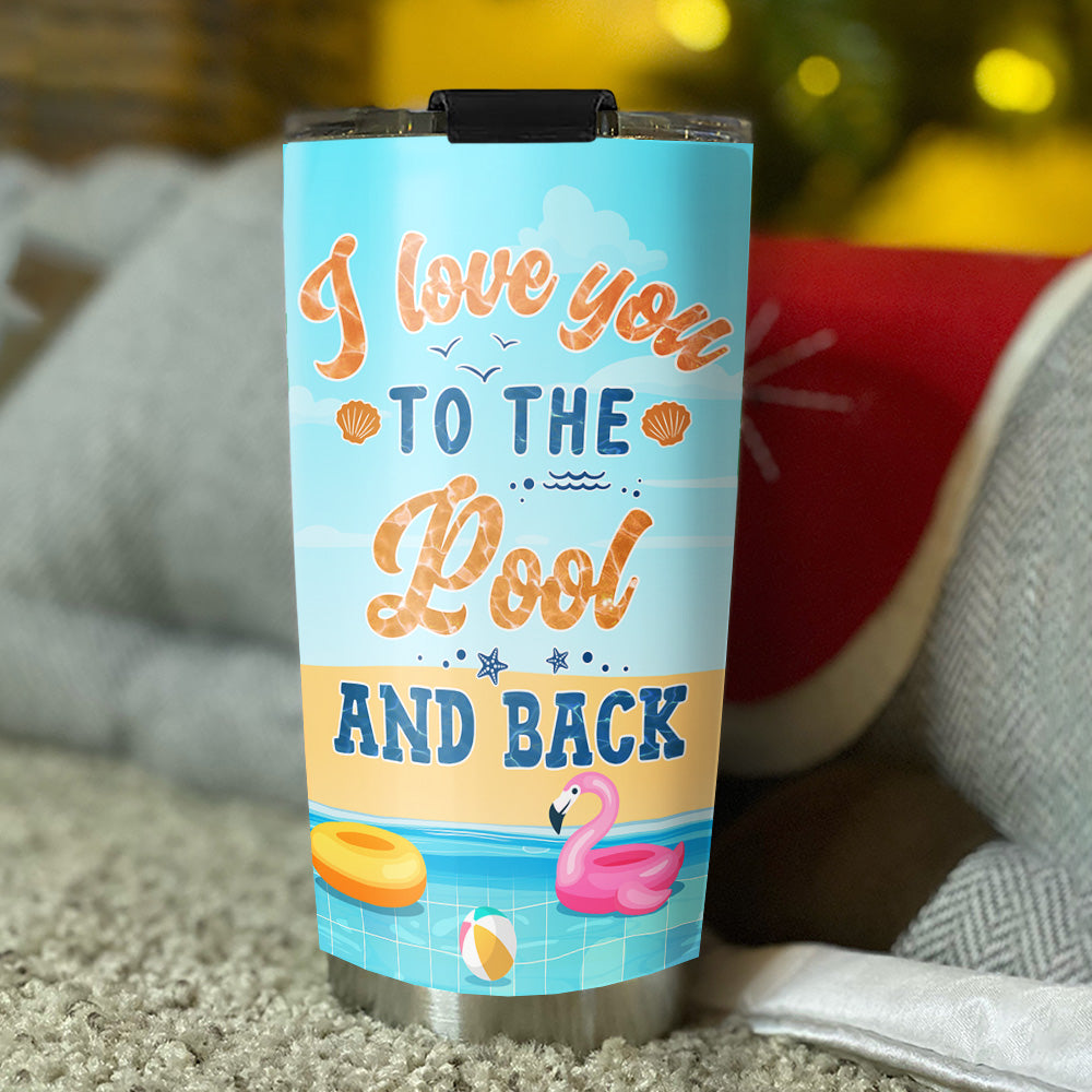 Beach Besties For The Restie - Personalized Custom Tumbler