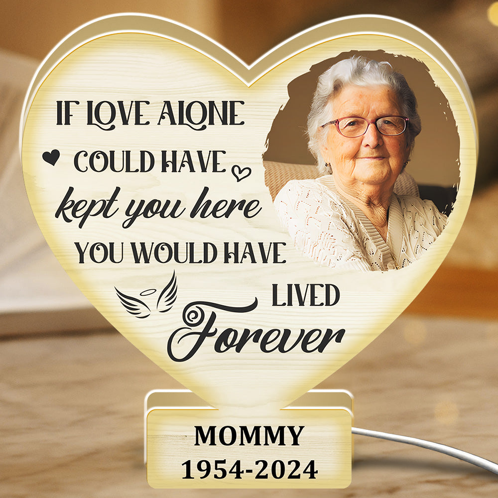 Forever In My Heart - Personalized Custom Light Box