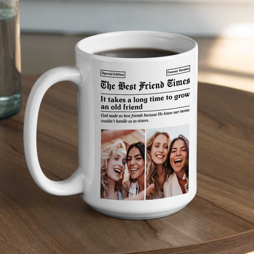The BFF Times - Personalized Custom Coffee Mug