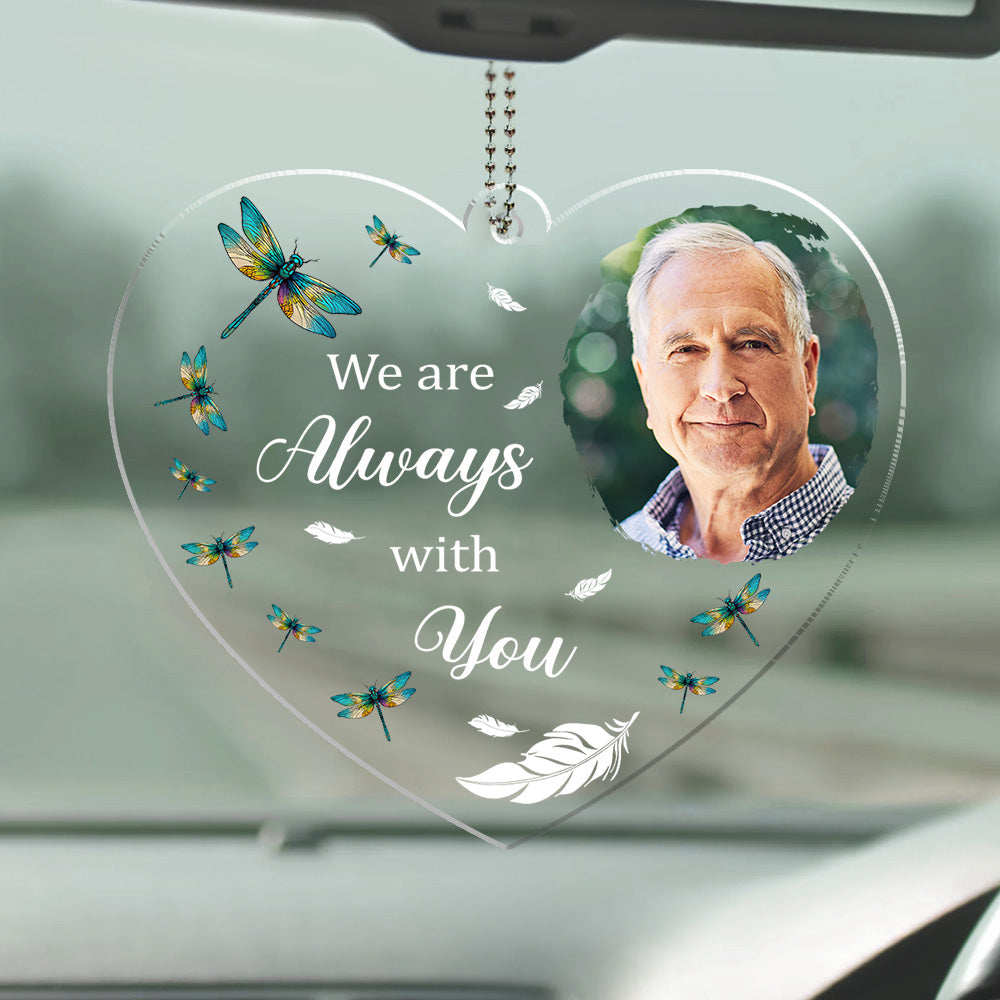 Drive With My Dad - Personalized Acrylic Car Ornament