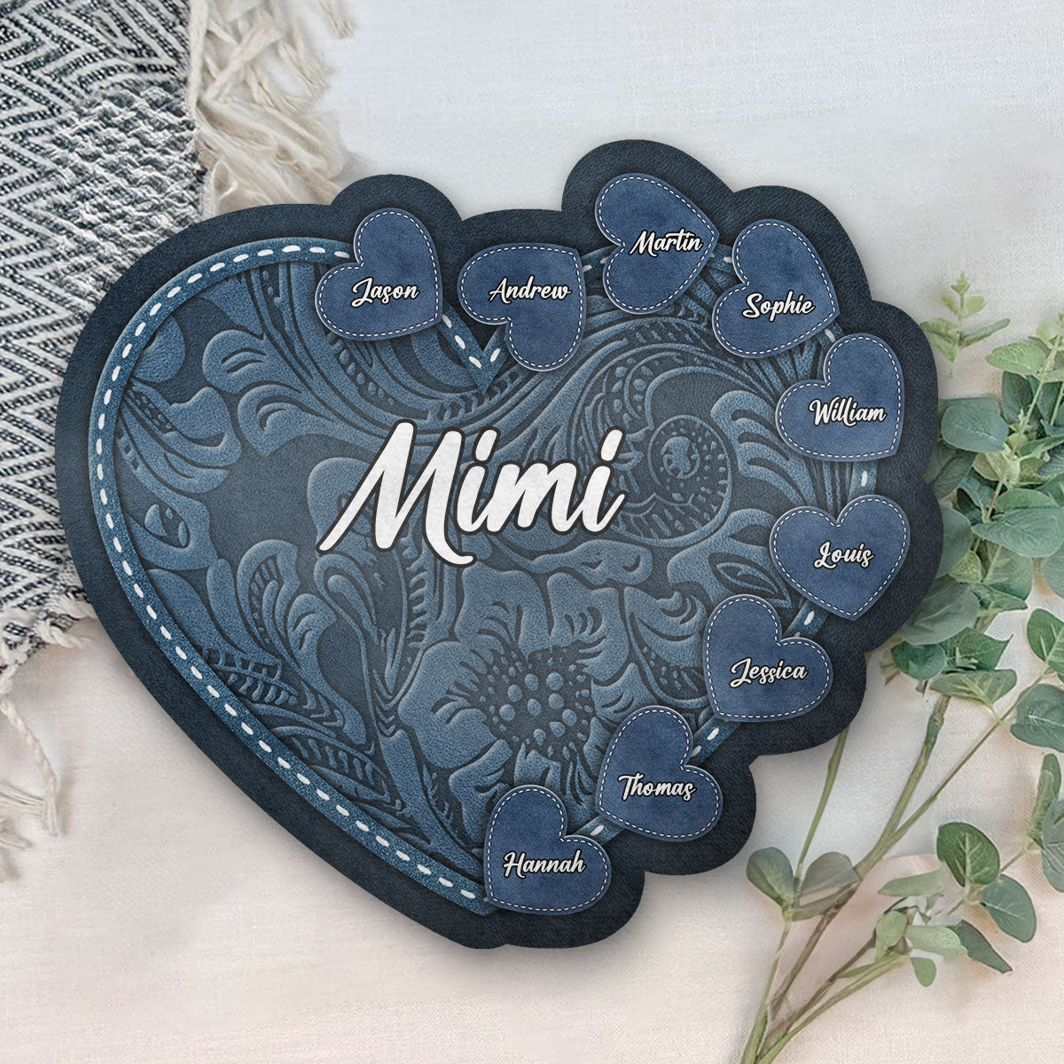 Best Grandma Ever - Personalized Custom Shaped Pillow