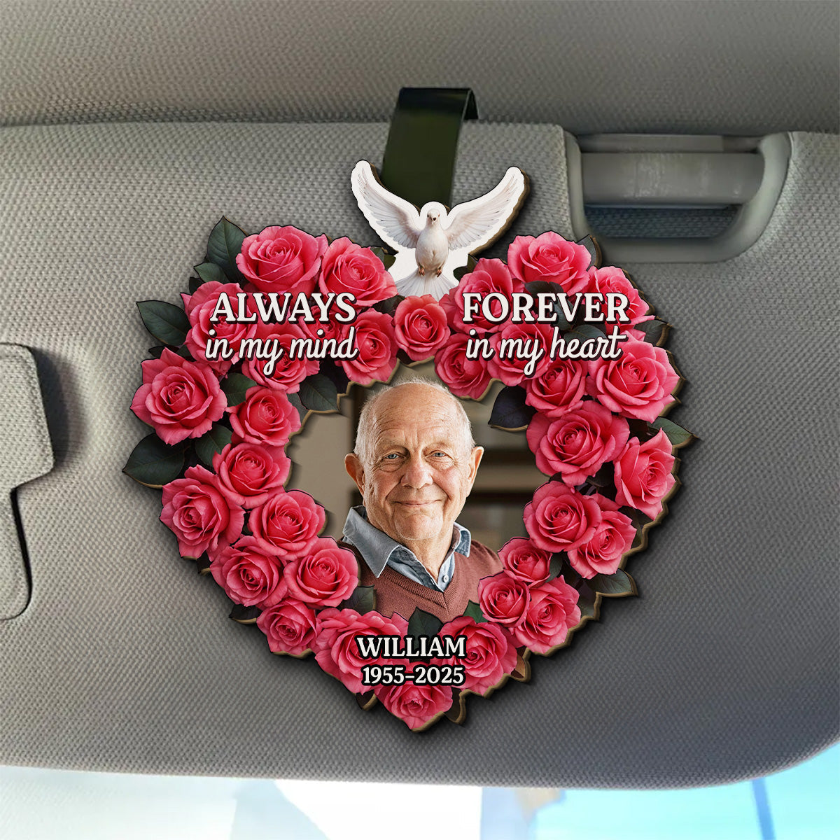 You Are My Soul - Personalized Custom Car Visor Clip