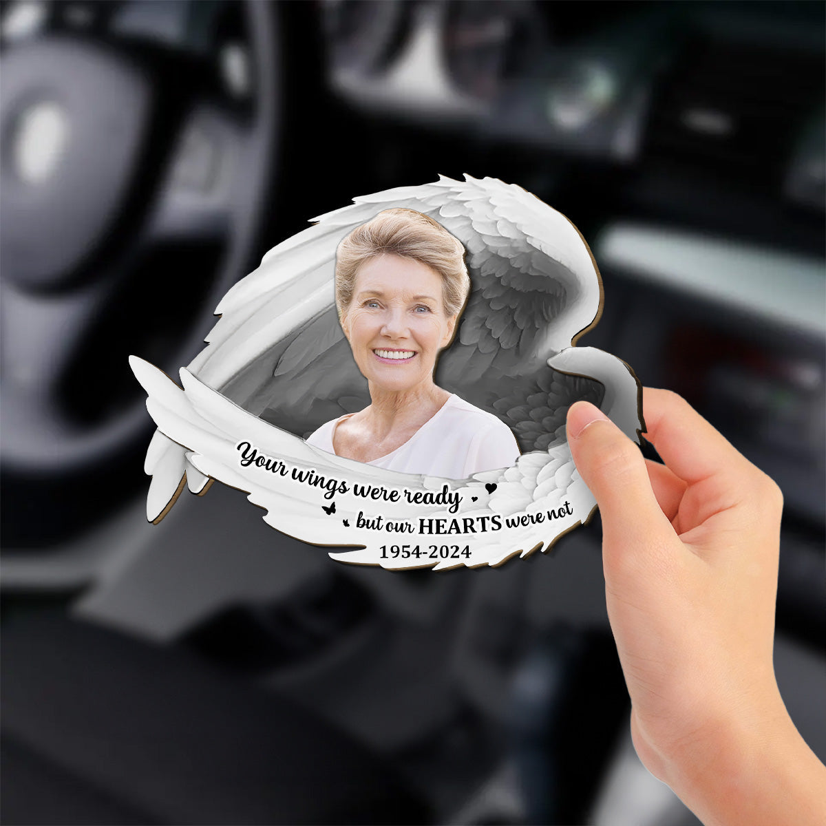 Always Beside You - Personalized Custom Car Visor Clip