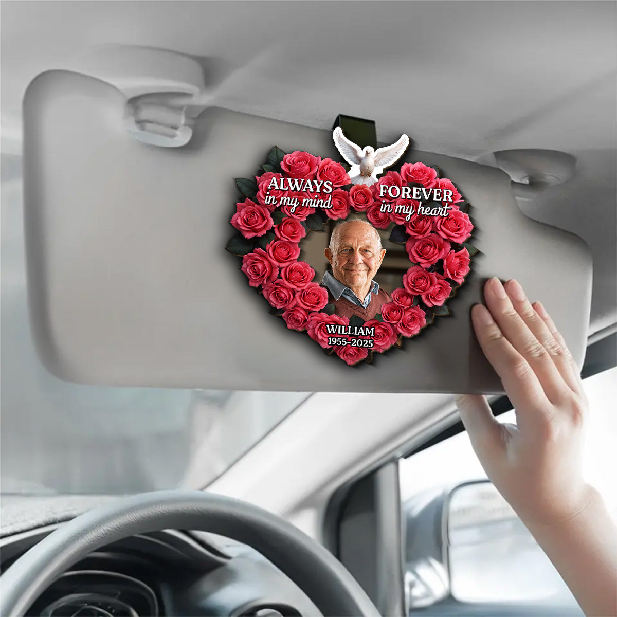 You Are My Soul - Personalized Custom Car Visor Clip