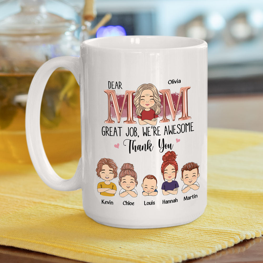 We Love You Every Day - Personalized Custom Coffee Mug