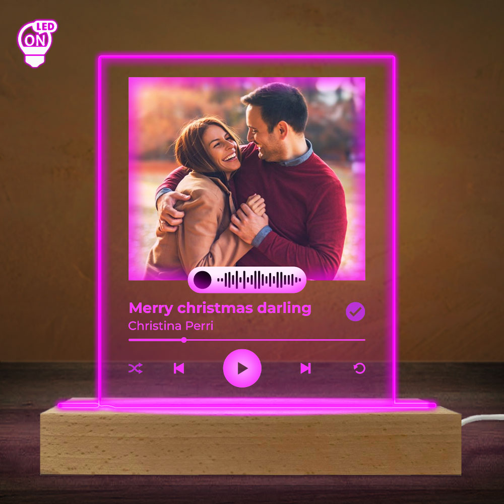 Love U Thousand Years - Personalized Custom LED Light