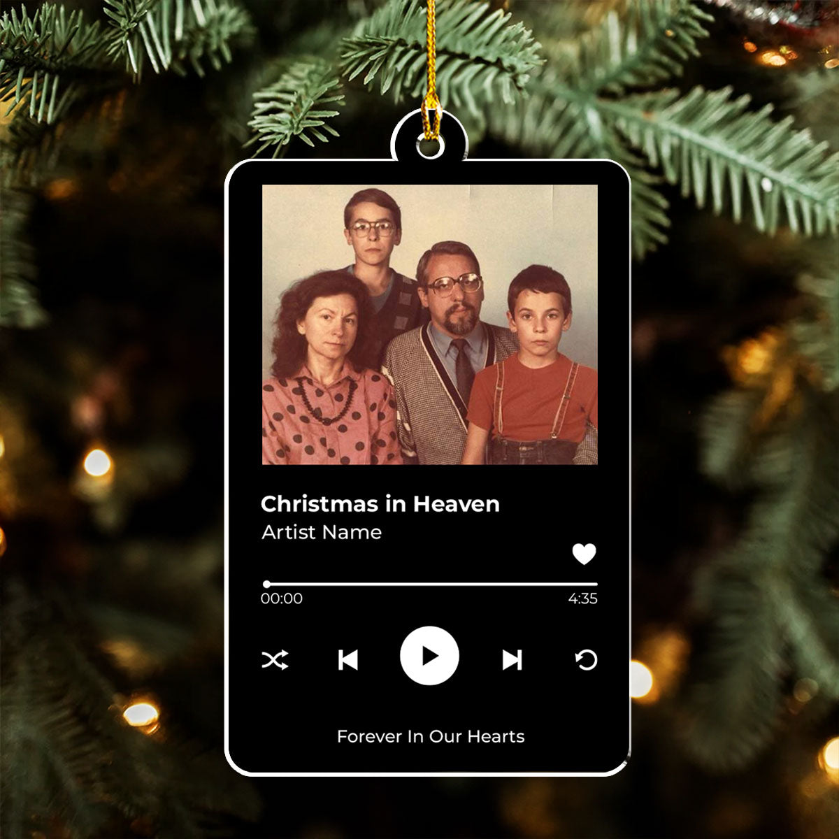 Always Miss You - Personalized Custom Acrylic Ornament