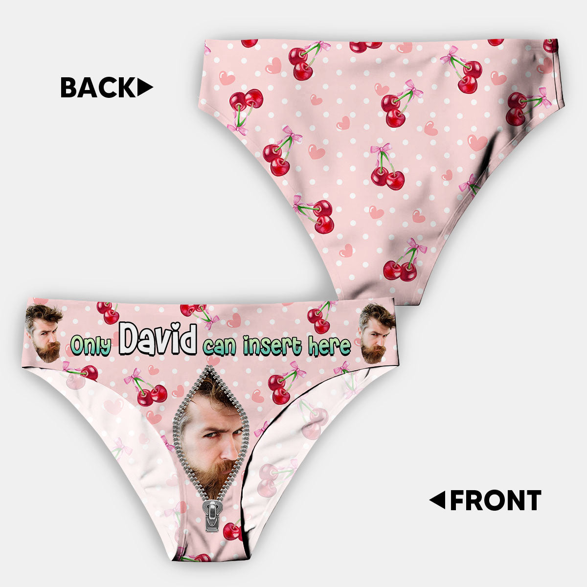 Naughty Gift - Personalized Women Briefs