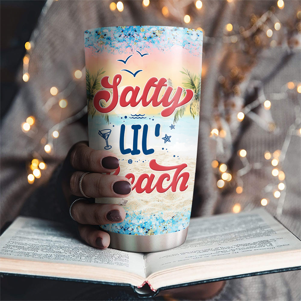 Love You To The Beach & Back - Personalized Custom Tumbler