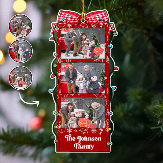 All Is Bright - Personalized Custom Acrylic Ornament