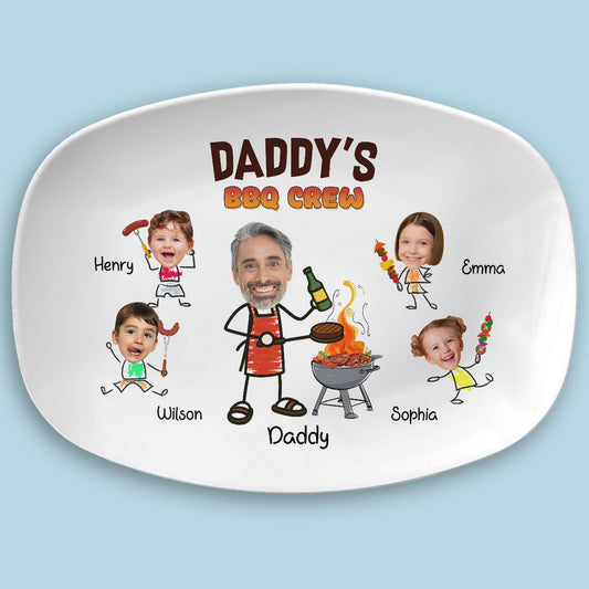 Dad Bbq Crew - Personalized Custom Platter