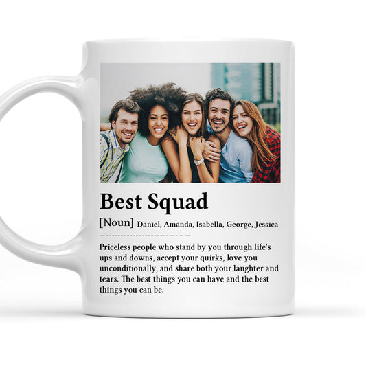 Best Squad - Personalized Custom Coffee Mug
