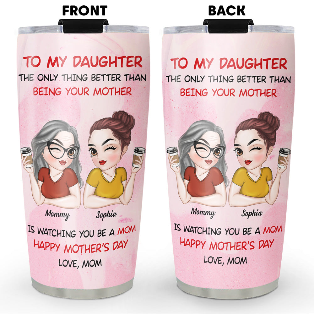To My Daughter - Personalized Custom Tumbler