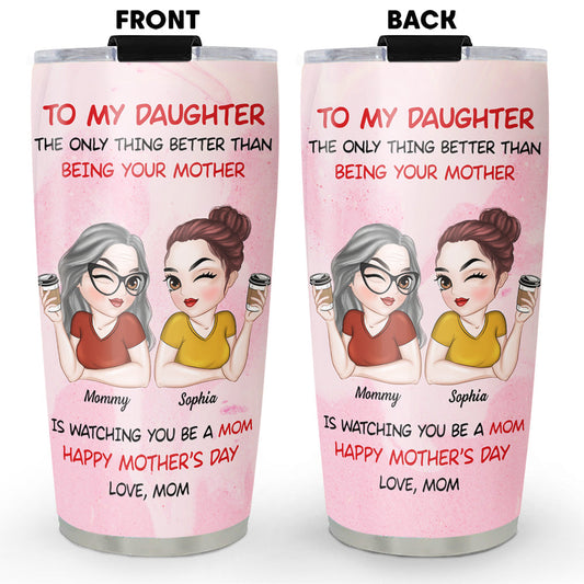 To My Daughter - Personalized Custom Tumbler