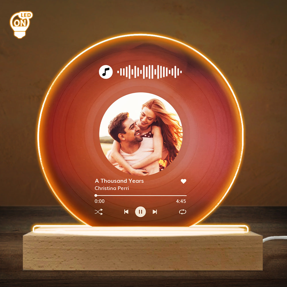 Love You To The Moon - Personalized Custom LED Light