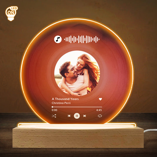 Love You To The Moon - Personalized Custom LED Light