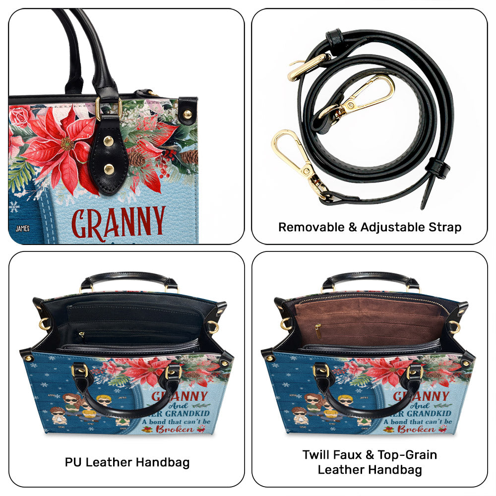 A Bond That Cant Be Broken - Personalized Custom Leather Bag