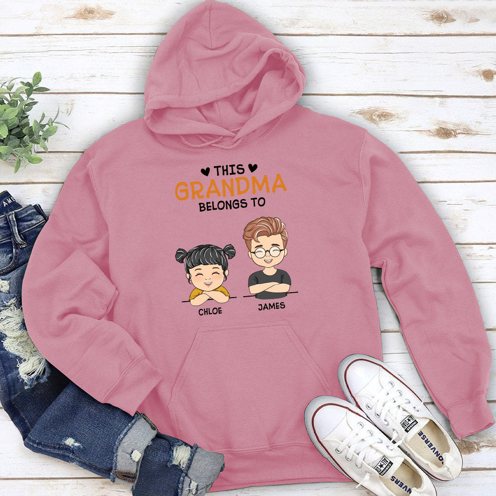 This Nana Belongs To - Personalized Custom Hoodie