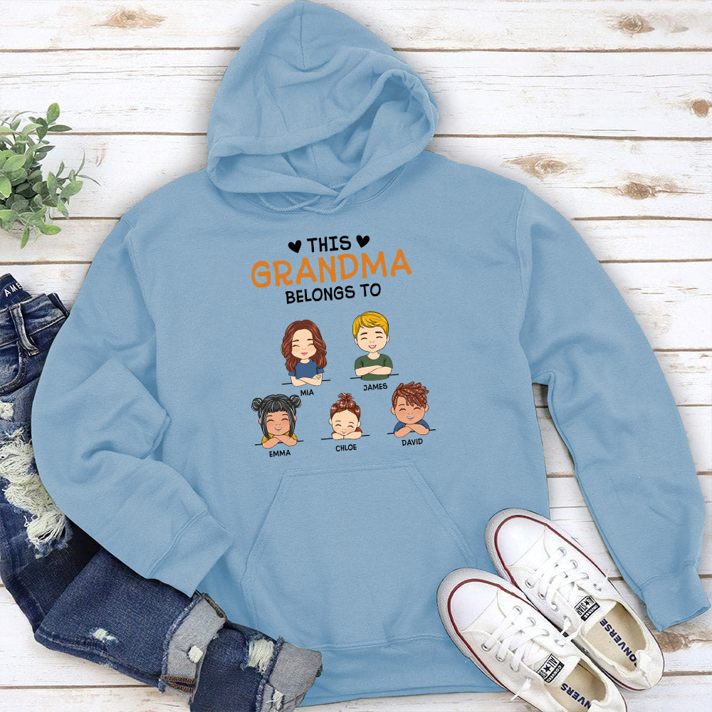 This Nana Belongs To - Personalized Custom Hoodie