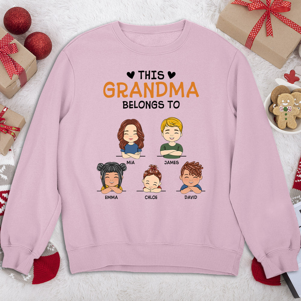 This Nana Belongs To - Personalized Custom Sweatshirt