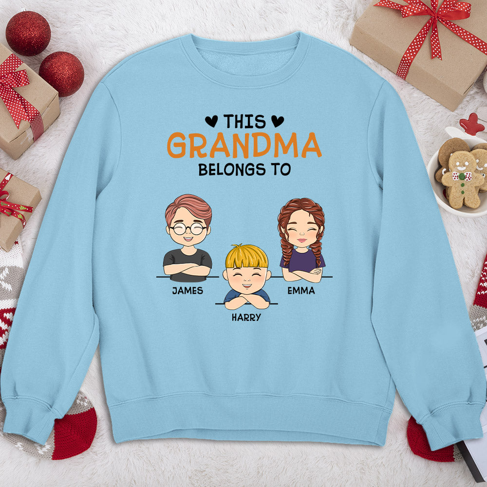 This Nana Belongs To - Personalized Custom Sweatshirt