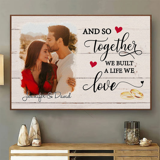 A Life We Loved - Personalized Custom Poster