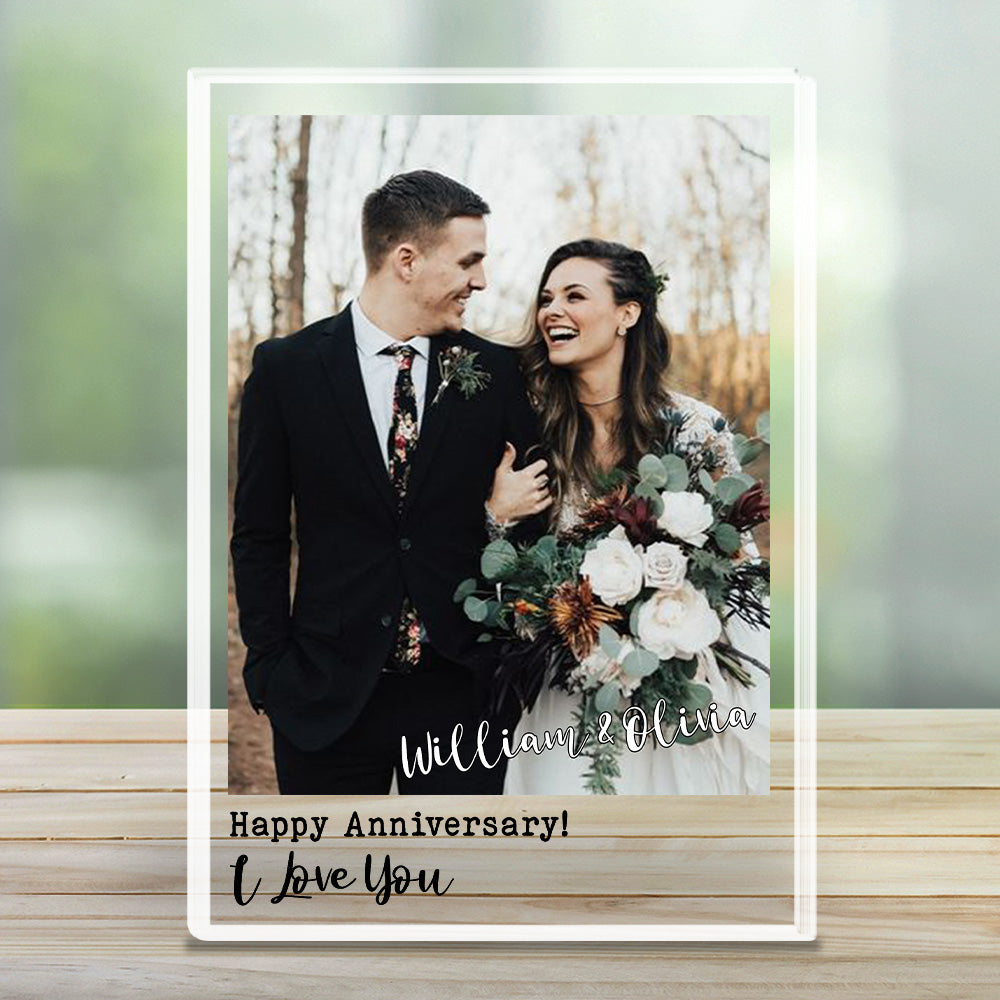 I Love You - Personalized Custom Acrylic Plaque