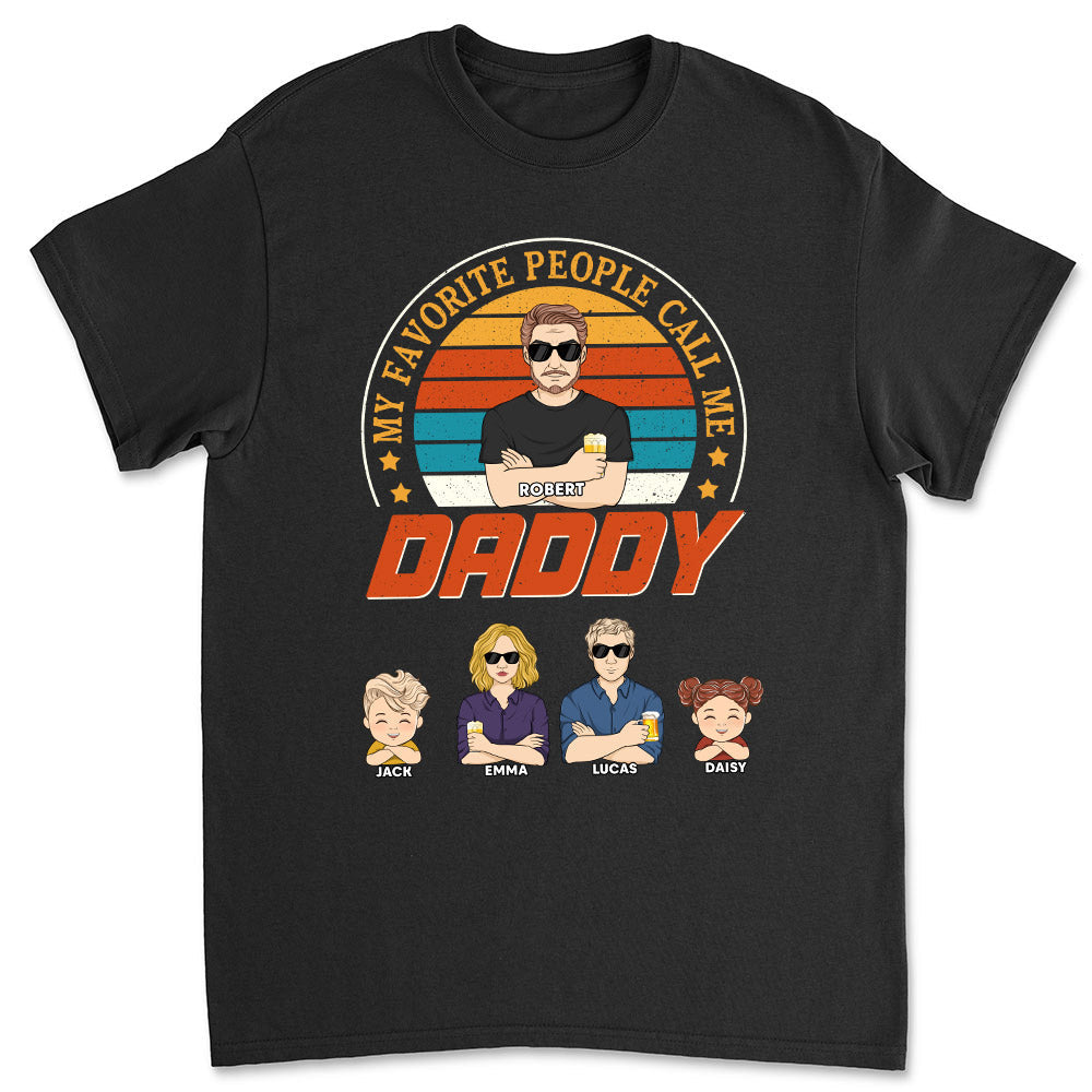 Call Me Daddy - Personalized Custom Shirt