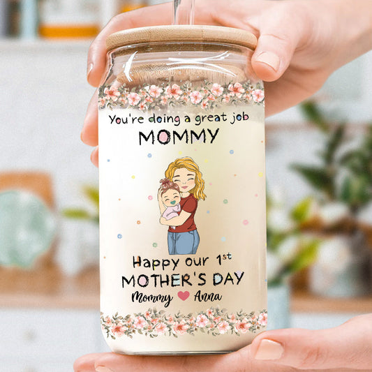 You Are Doing A Great Job - Personalized Custom Glass Can