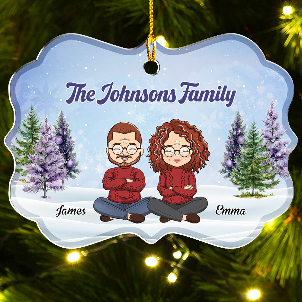 Custom Family - Personalized Custom Acrylic Ornament