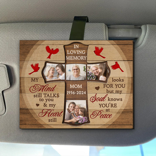 Loved Beyond Words - Personalized Custom Car Visor Clip