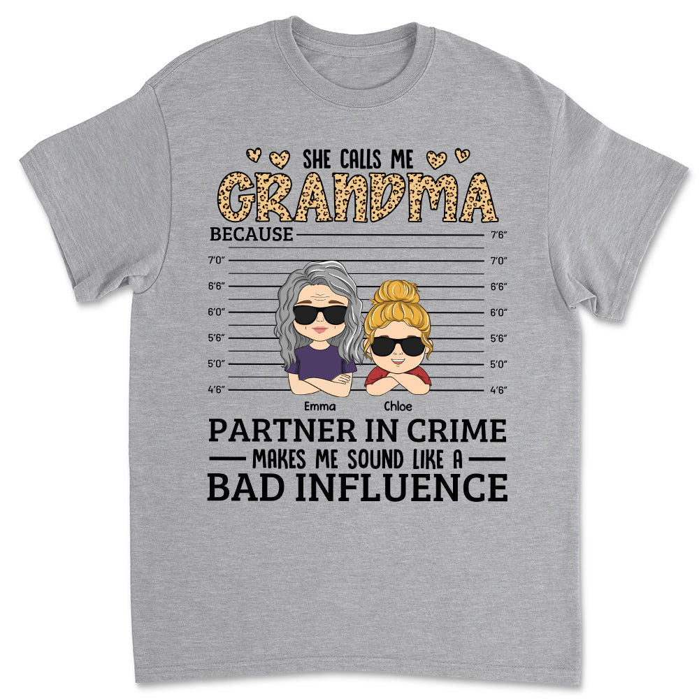 They Call Me Grandma - Personalized Custom Unisex T-shirt