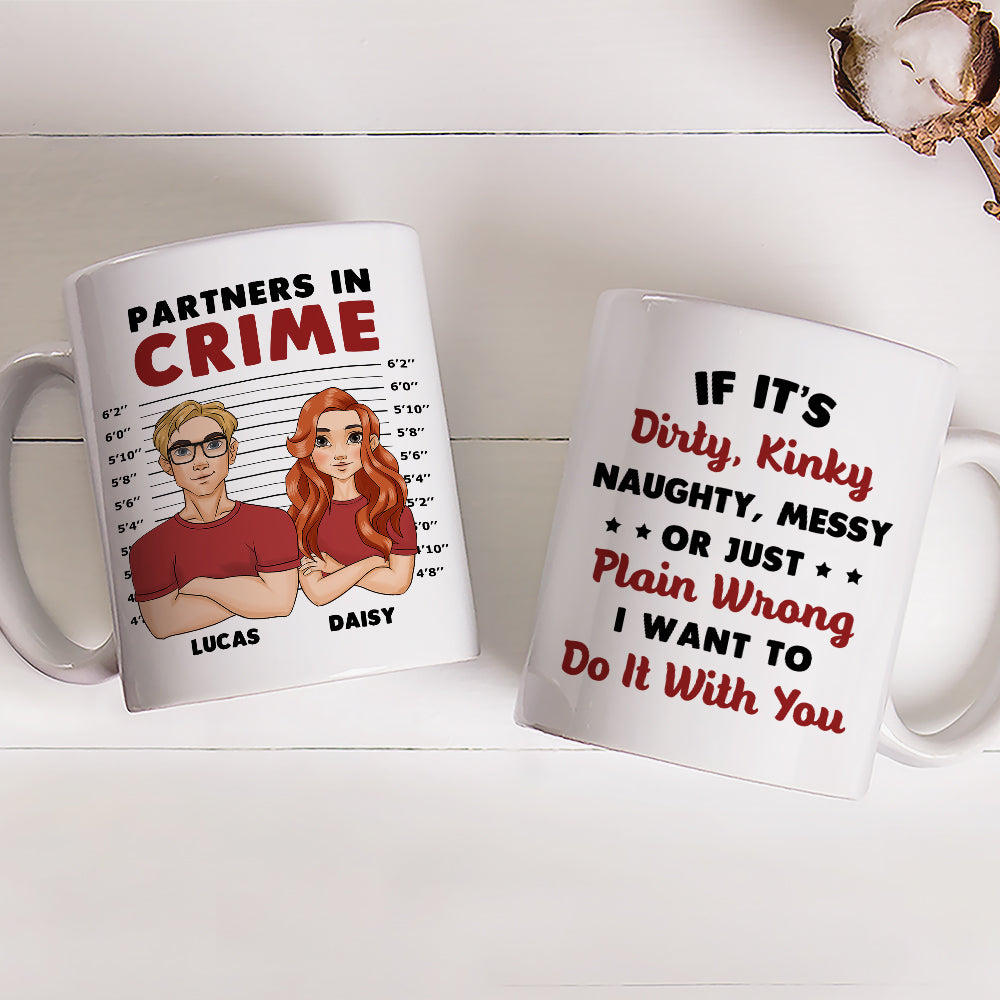 Crime Partners - Personalized Custom Coffee Mug