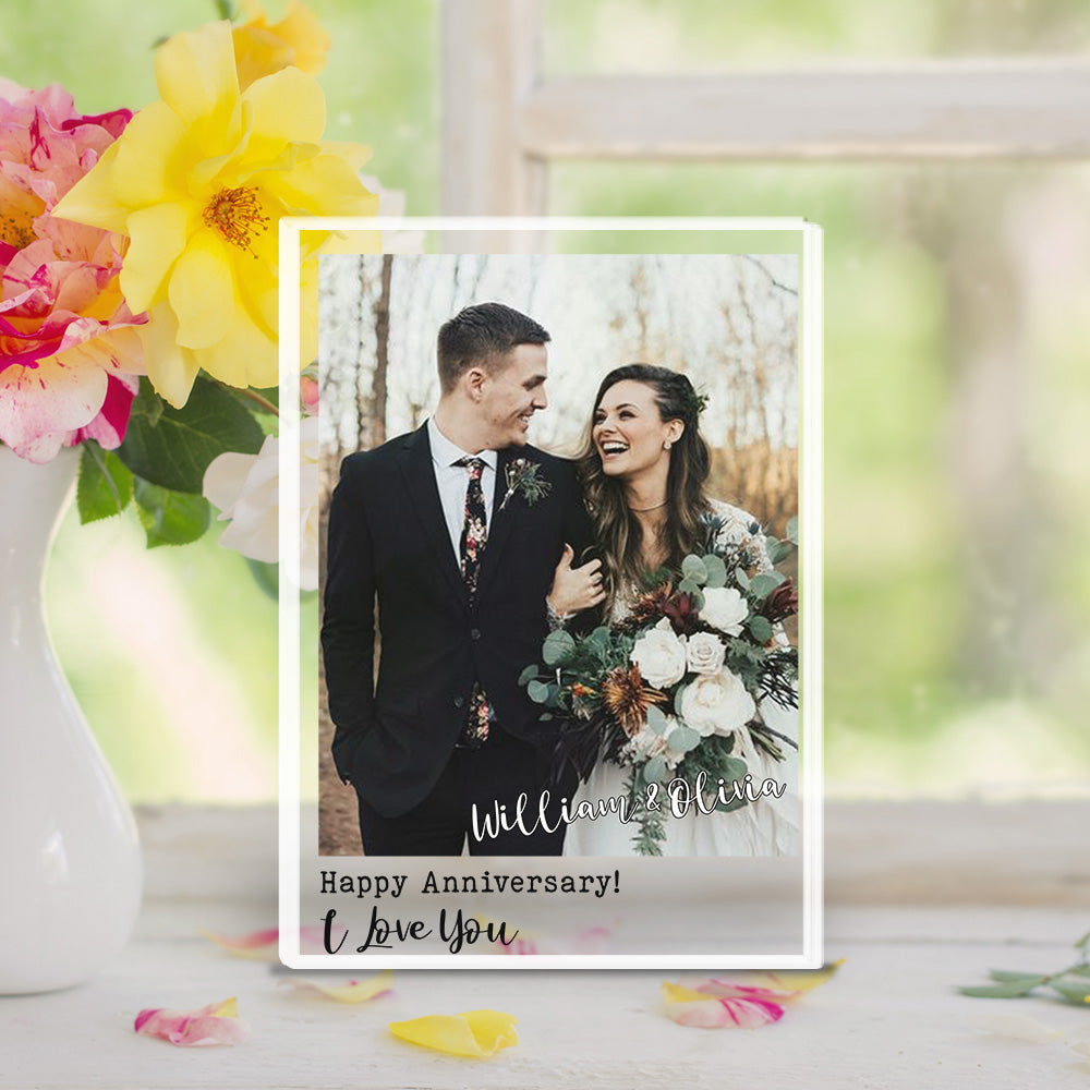 I Love You - Personalized Custom Acrylic Plaque