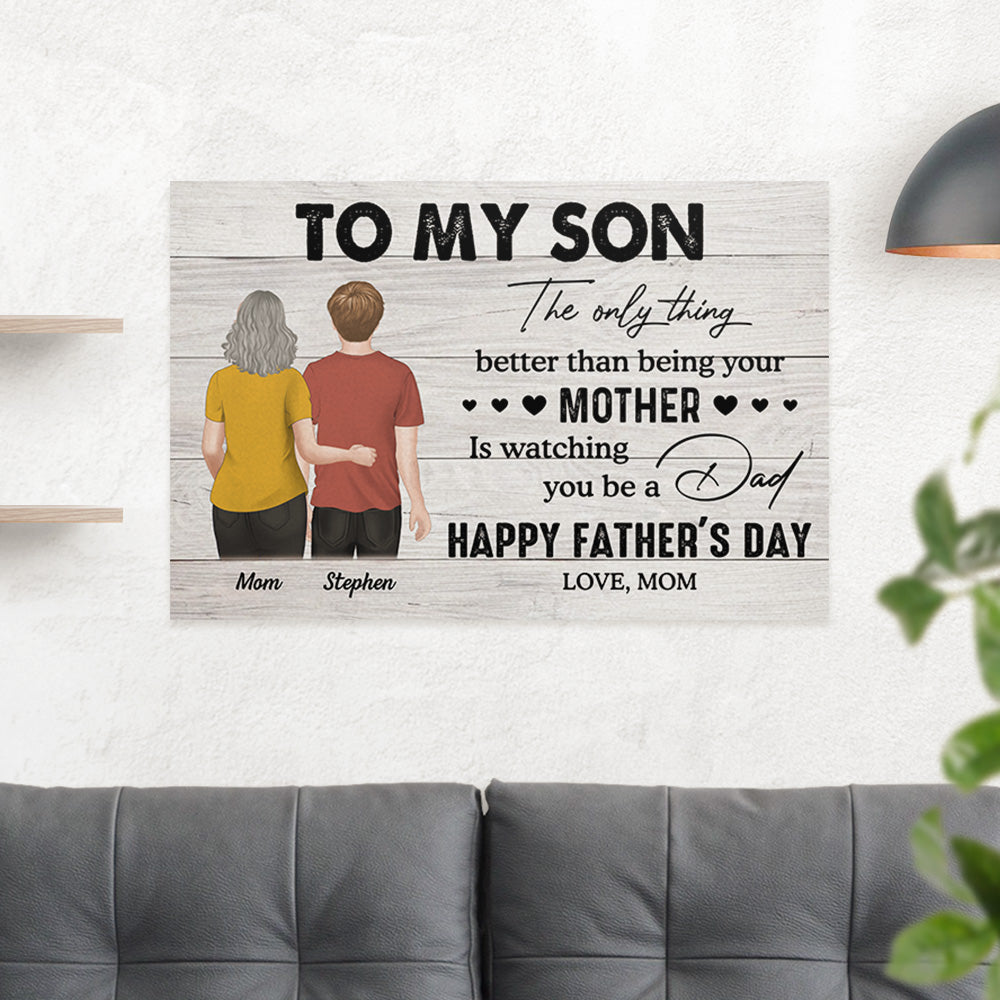The Only Thing Better Than Being Your Mother - Personalized Custom Poster