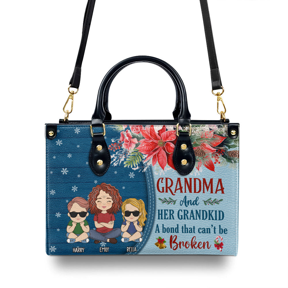 A Bond That Cant Be Broken - Personalized Custom Leather Bag