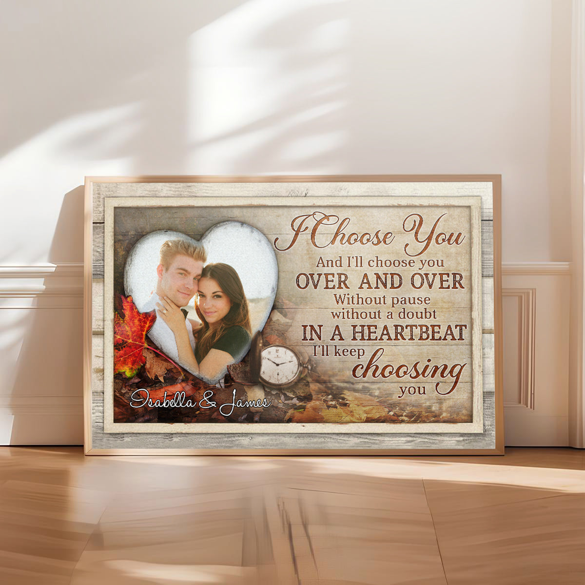 I Will Choose You - Personalized Custom Poster