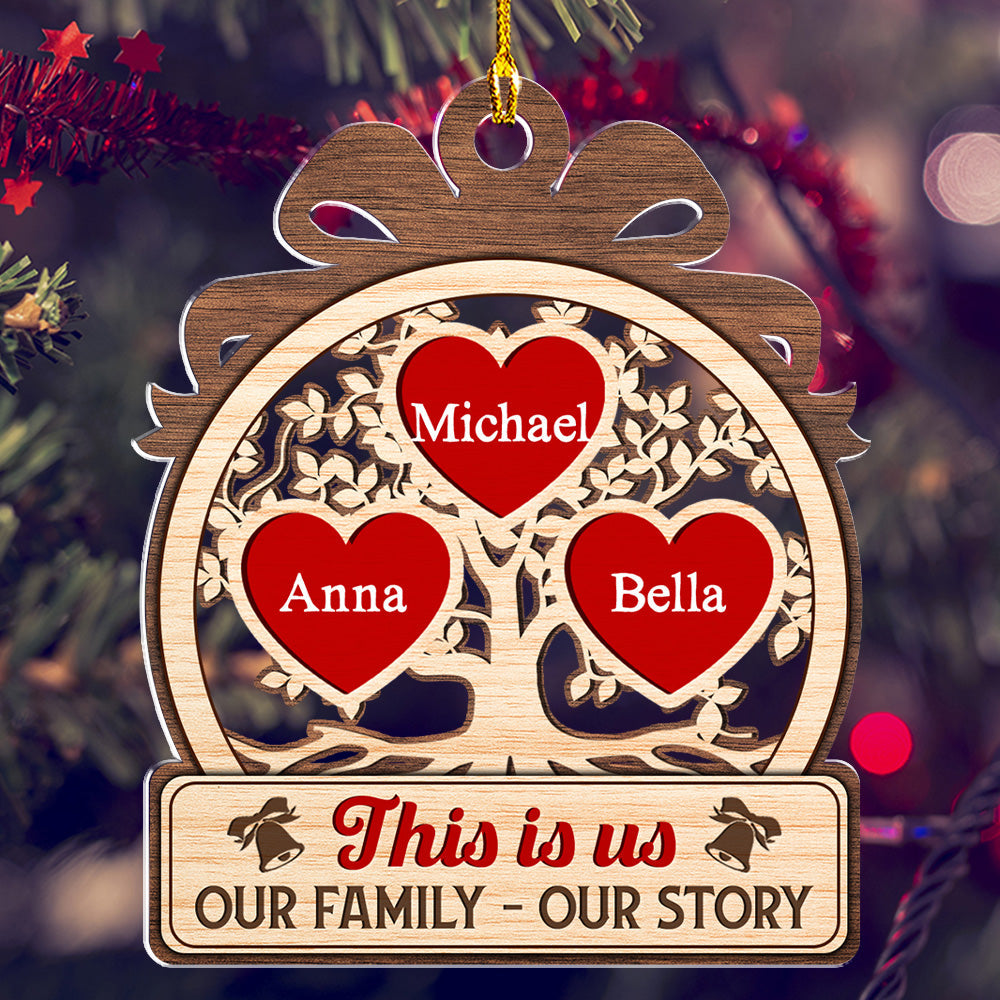 Together We Make Custom Quote - Personalized Custom Acrylic Ornament