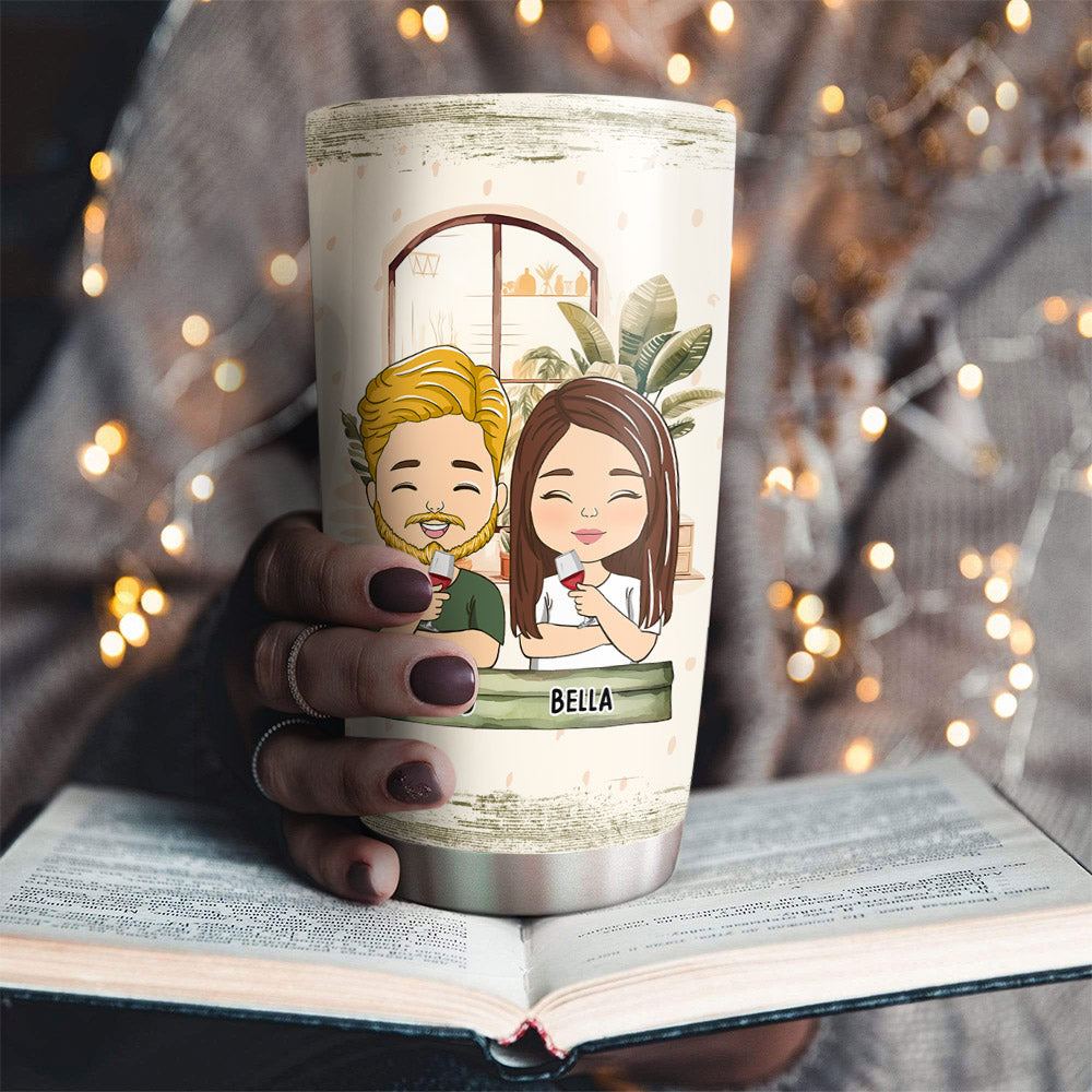 Meeting You Was Fate Becoming Your Friend Was A Choice - Personalized Custom Tumbler