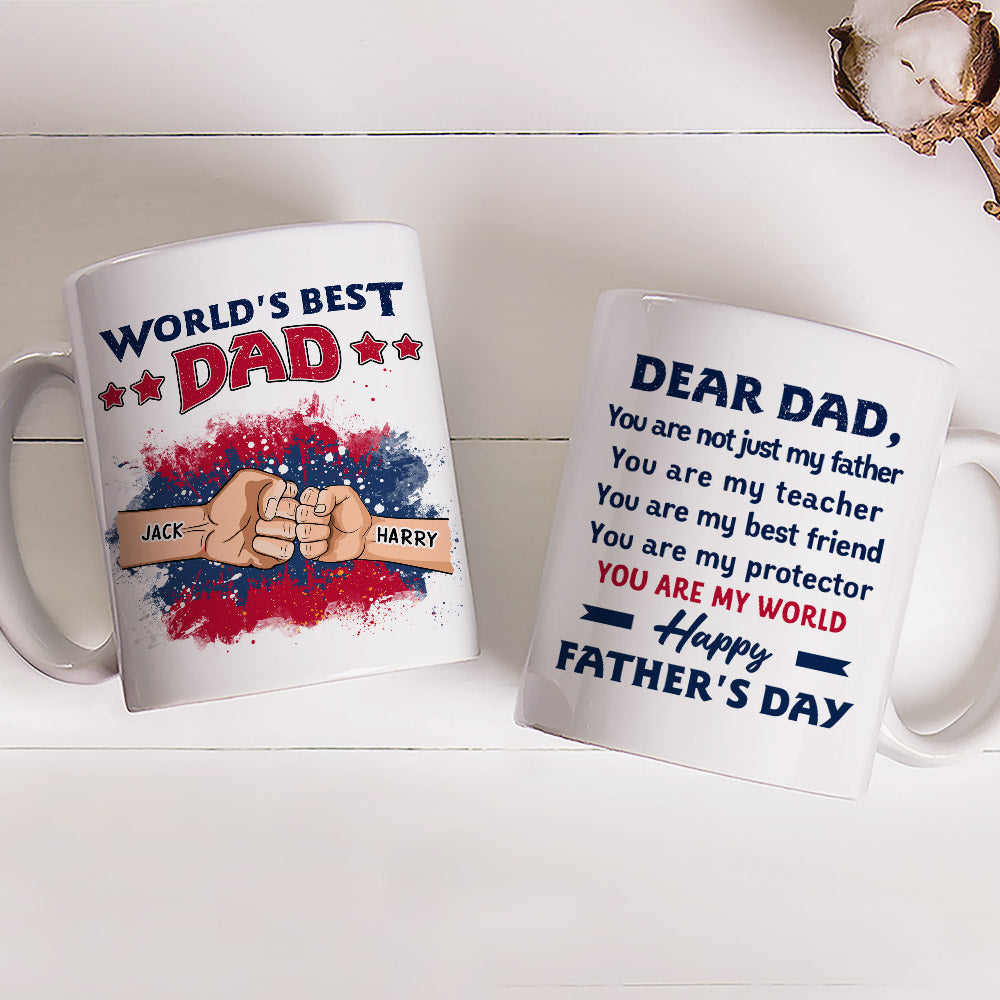 You Are My World - Personalized Custom Coffee Mug